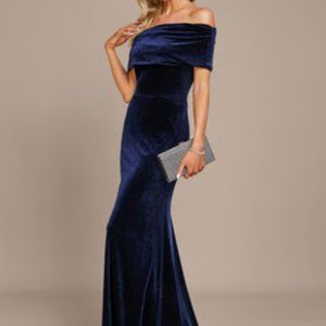 Never Worn: JJ's House Peacock Colored Bridesmaid Dress - Size 20W